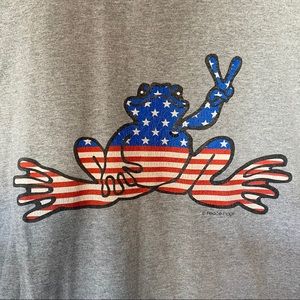 Early 2000’s Peace Frog T Shirt
